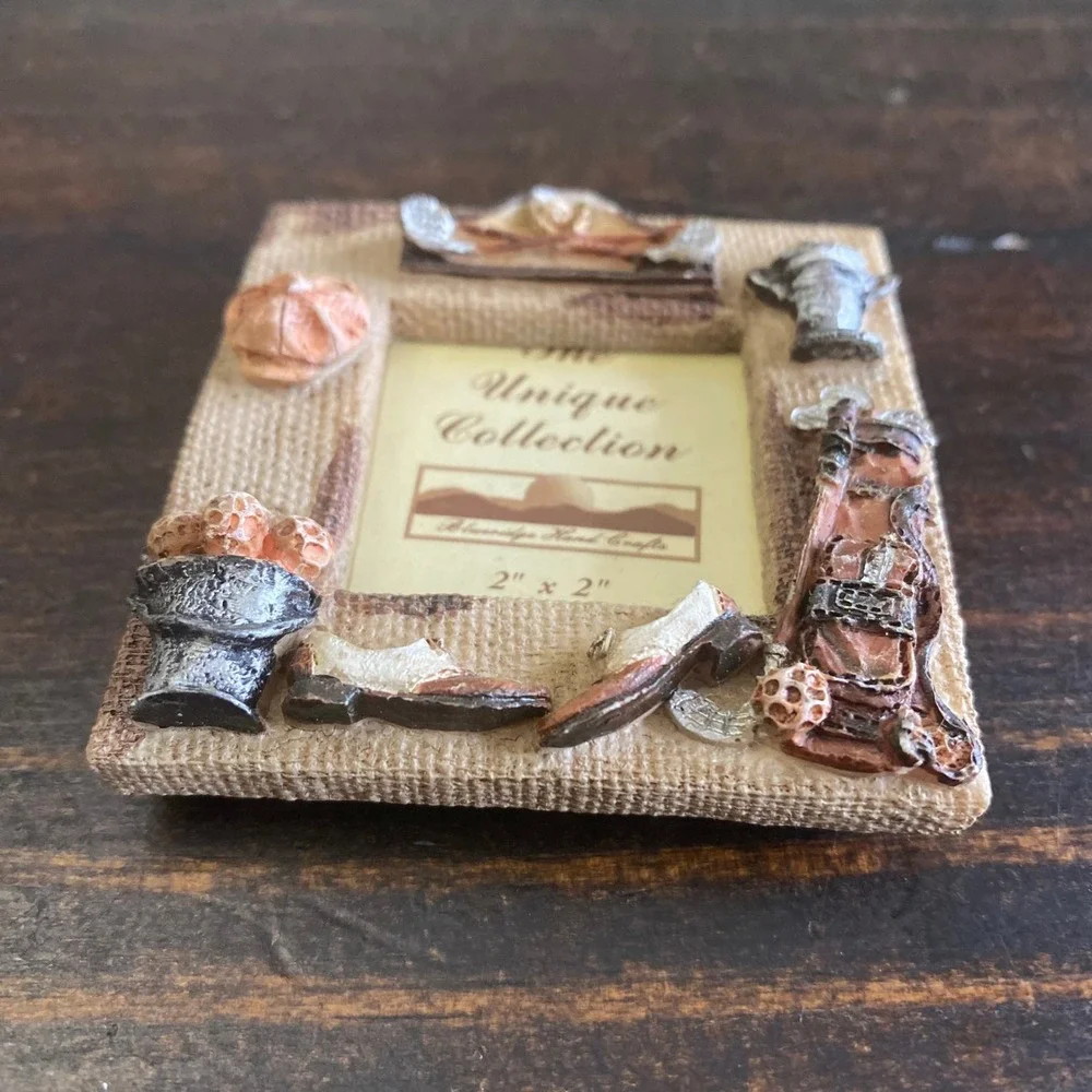 Blueridge Hand Crafts Golf Theme 2x2 Mini Photo‎ Frame Magnet Unique Collection